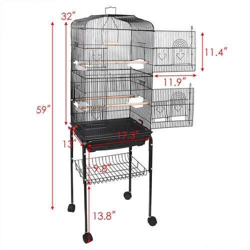 High rolling bird - 59''high,