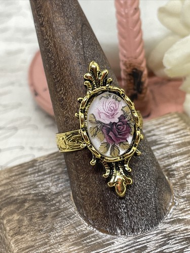 Mauve pink gold victorian - ,