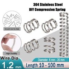 Stainless Steel Compression Spring 1.2mm Wire Dia Small Pressure Coil Springs