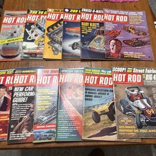 1966 HOT ROD Magazine Lot Of
