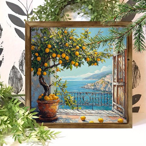 Mediterranean seaside lemon - mediterranean,