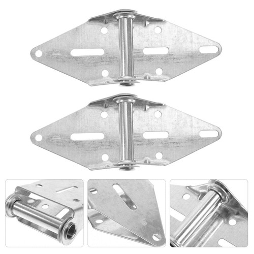 2pcs iron garage - 2pcs, hinges