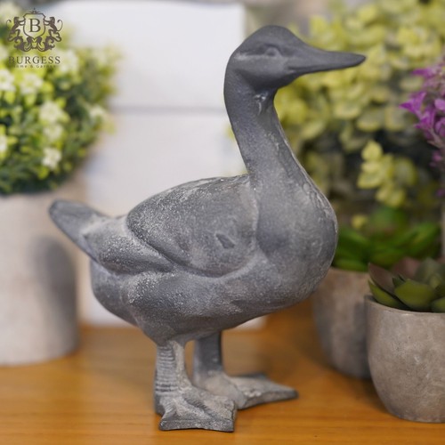 Cast iron duck lead finish - lead,