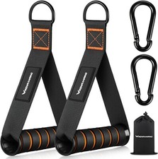 Gym Exercise Handles, Replacement Handle Attachments ‎5.24 x 1.18 x 8 inches