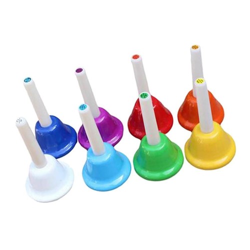 Hand bells set note diatonic - hand,
