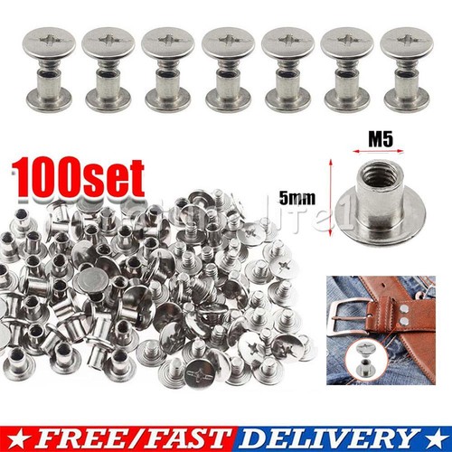 100 set binding chicago screws - set,