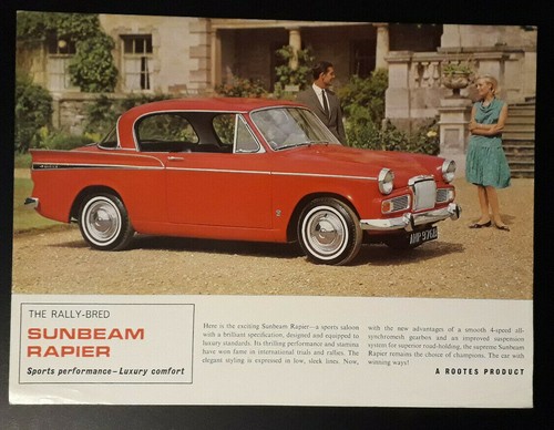 Sunbeam rapier leaflet - sunbeam, /