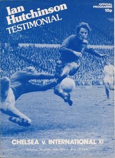 Chelsea v International X1 (Ian Hutchinson Testimonial) 1976/1977