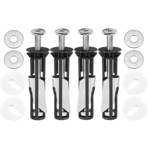 4pcs toilet fixing - 4pcs, screws