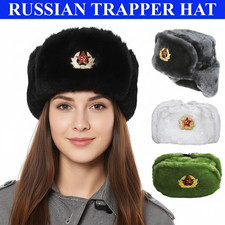 Russian Hat Mens Ladies Faux