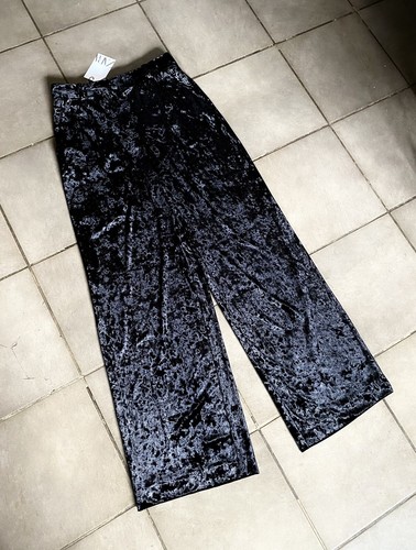 Zara black crushed - black, wide