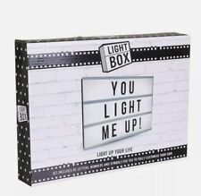 A4 LIGHT UP LETTER BOX CINEMATIC LED SIGN WEDDING PARTY CINEMA PLAQUE DECORATION