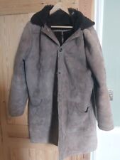 Jane Norris Shearling Coat Dize Med No Buttons Sze14 Med