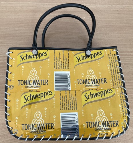 Handmade recycled schweppes - recycled,