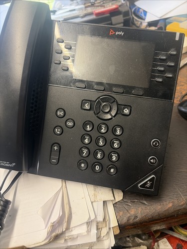 Polly vvx450 voip phone black - polly,