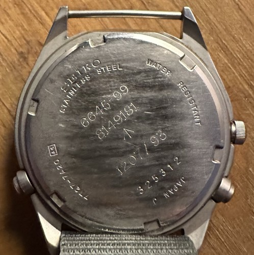 Seiko gen raf military - seiko,