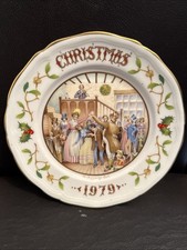 A Christmas Carol By Charles Dickens Fine Bone China Christmas 1979 Plate