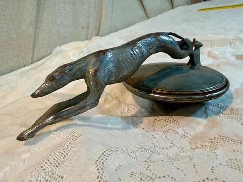 Vintage greyhound radiator cap - greyhound,