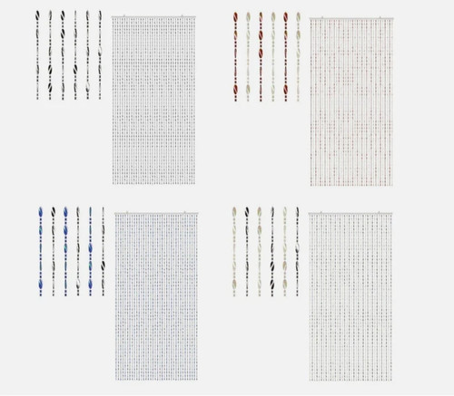 Beaded door curtain - door,