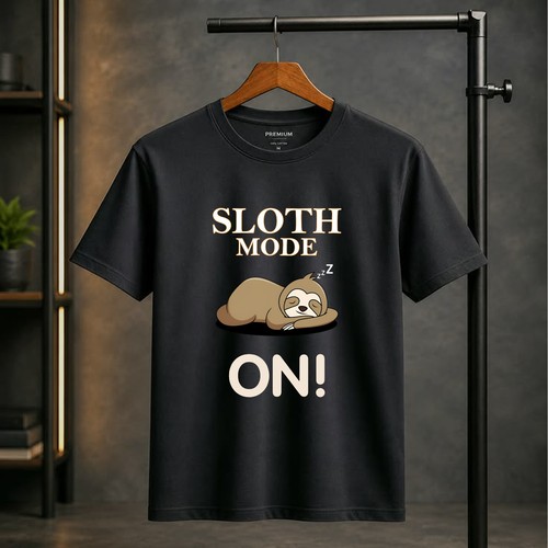 Sloth mode shirt cute - mode,