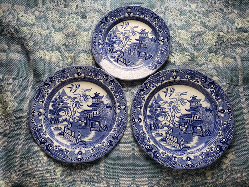 Burleigh ware old willow - burleigh,