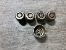 2007 MAZDA 3 LOCKING WHEEL NUTS SET WITH KEY