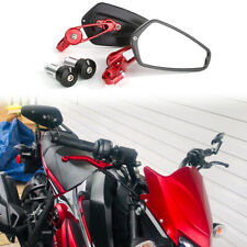 For Suzuki GSX-S 750 1000 Motorcycle 7/8'' Handle Bar End Rear View Side Mirrors