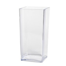 ACRYLIC DESIGNER CUBE VASE