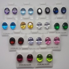 925 Sterling Silver Oval