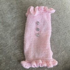 XS Chihuahua/Puppy Pink Sparkle Jumper/Coat