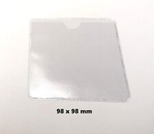 Universal Self Adhesive Square Car Parking Permit Holder Pocket Stylarize