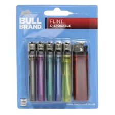 Disposable Lighters 6 Pack