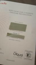 Cache Level 3 Award Childcare