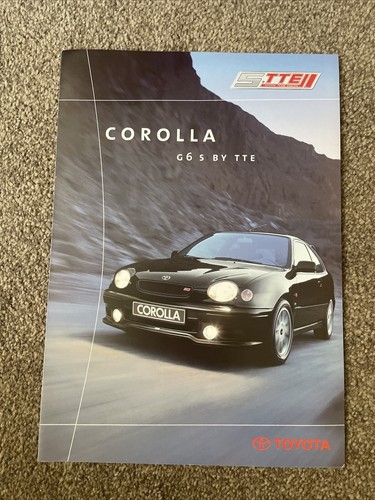 Toyota corolla e11 - e11, g6s