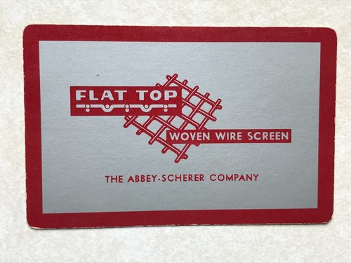 Vintage flat top woven - flat, wire