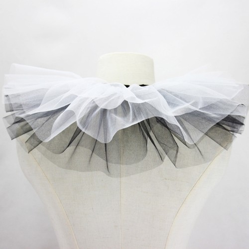 Ruffle fake collar victorian - fake,
