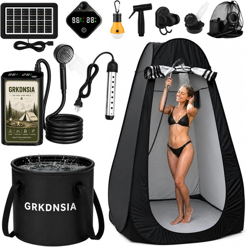 11pcs camping shower - 11pcs,