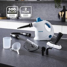 GEEPAS Hand-held Multipurpose Steam Cleaner Machine 1050W Portable Floor Steamer