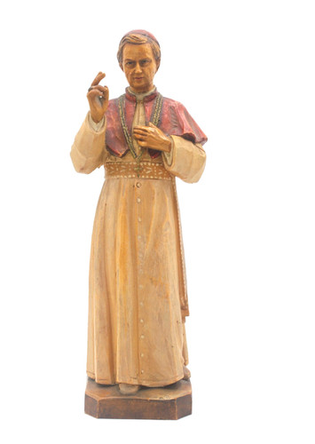Anri wood carved catholic - carved,