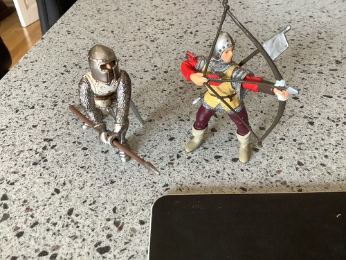 Schleich knight and papo - schleich,