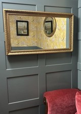 Large Vintage Gilt Framed Over