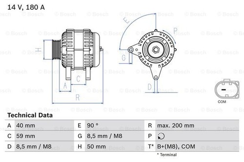 Alternator for arteon atlas - vw,