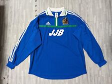 Original Wigan Athletic Home 2000-2002 Long-sleeve Shirt, Adult XL
