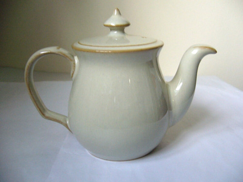 Denby linen salt pot shaker - denby,