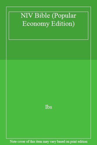 Niv bible popular - (popular, economy