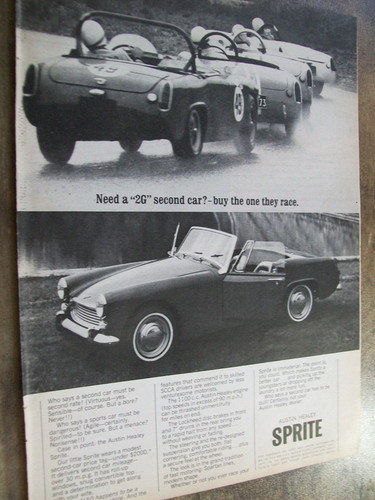 1965 austin healey sprite - austin,