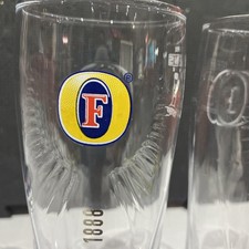 Foster Pint Glasses X2