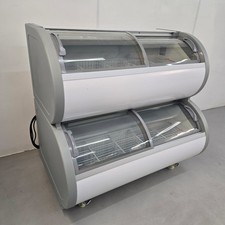Display Freezer Two Level Ice