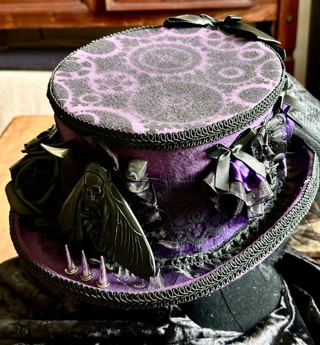 Steampunk goth top hat - steampunk,
