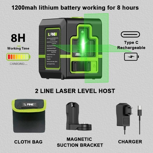 Laser level cross - green, 2